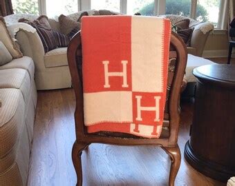 coussins hermes|Hermes throw blanket Etsy.